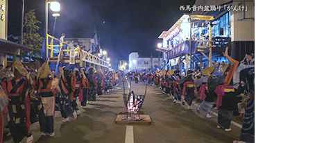 幾月夜纏ひて　羽後町・西馬音内の盆踊